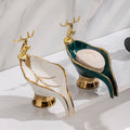 Luxury Creative Portable Leaf Soap Holder for Bathroom