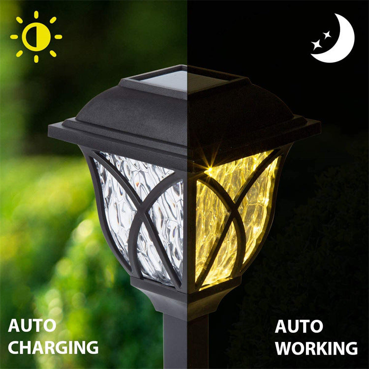 Outdoor Solar Square Lawn Lights for Pathway Decoration