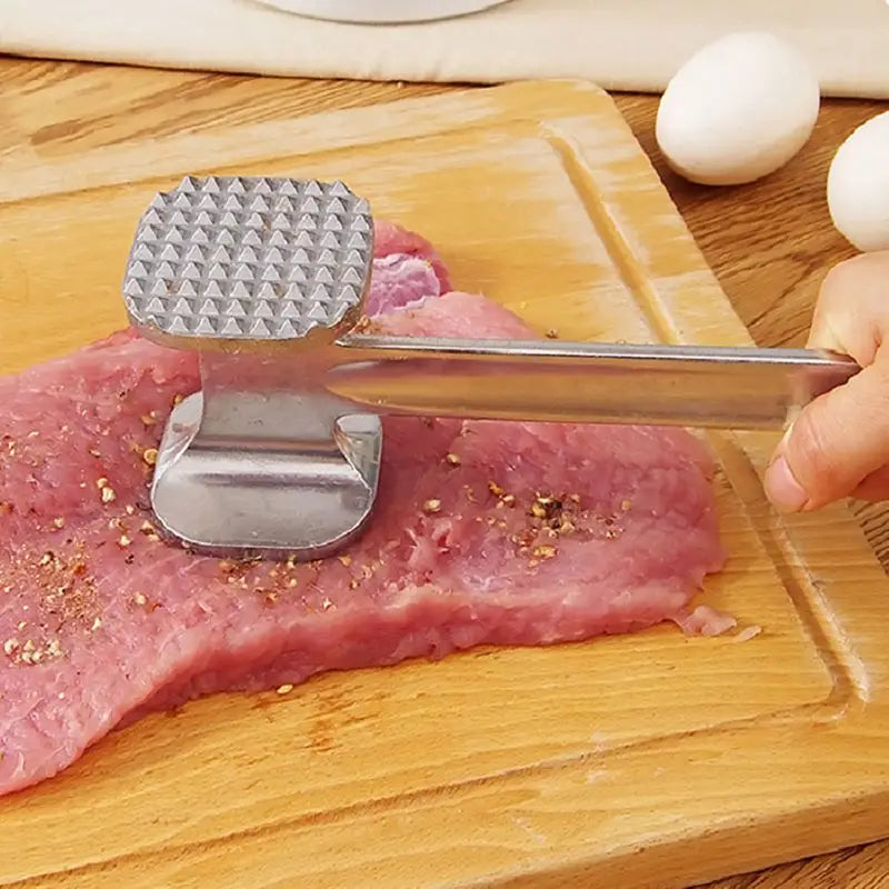 Aluminum Meat Mallet Tenderizer for Steak and Chicken