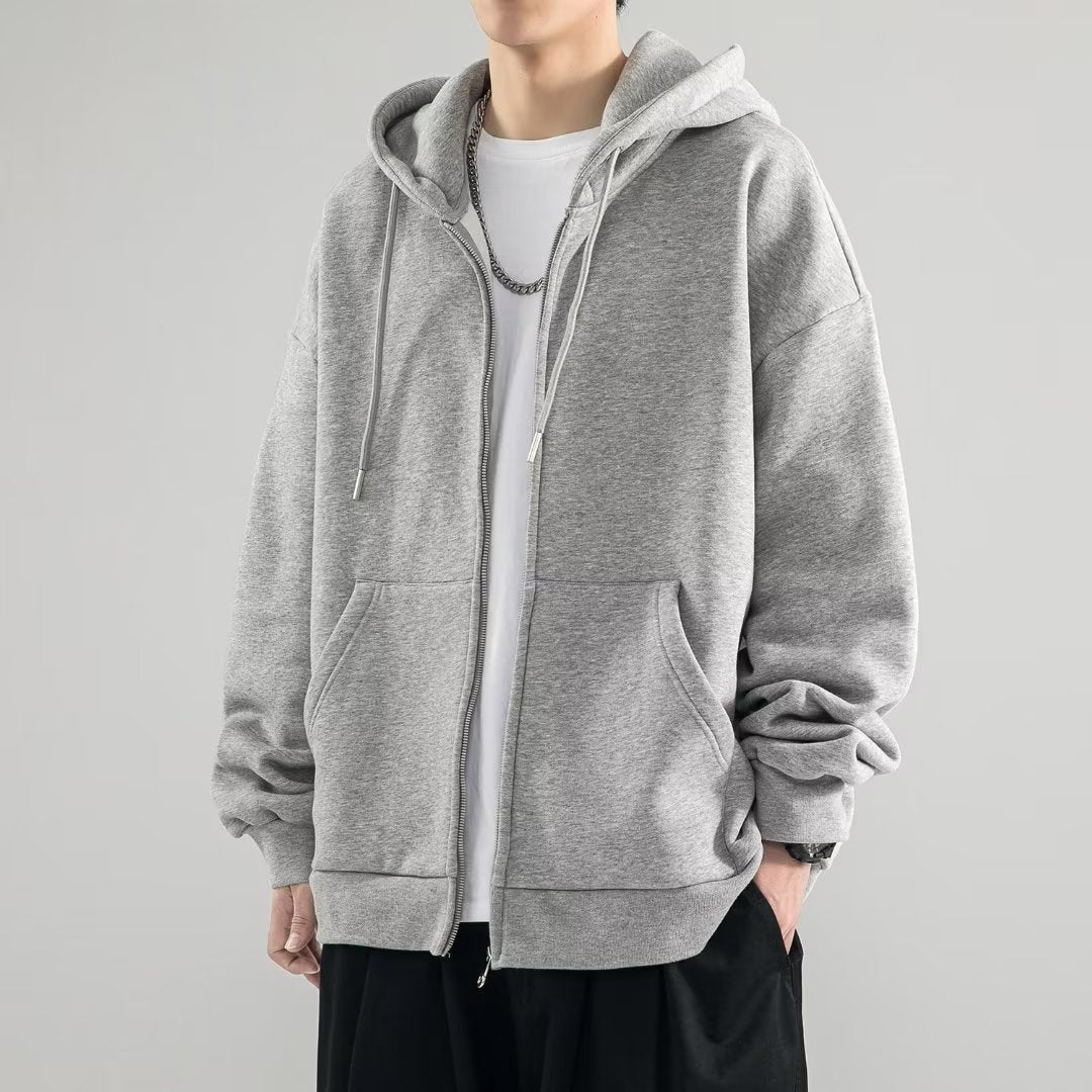 Men's Hooded Jacket Autumn 2023 Casual Cardigan