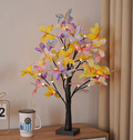 LED Birch Butterfly Tree Lamp
