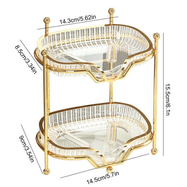 Luxury Soap Dish and Holder for Bathroom and Kitchen