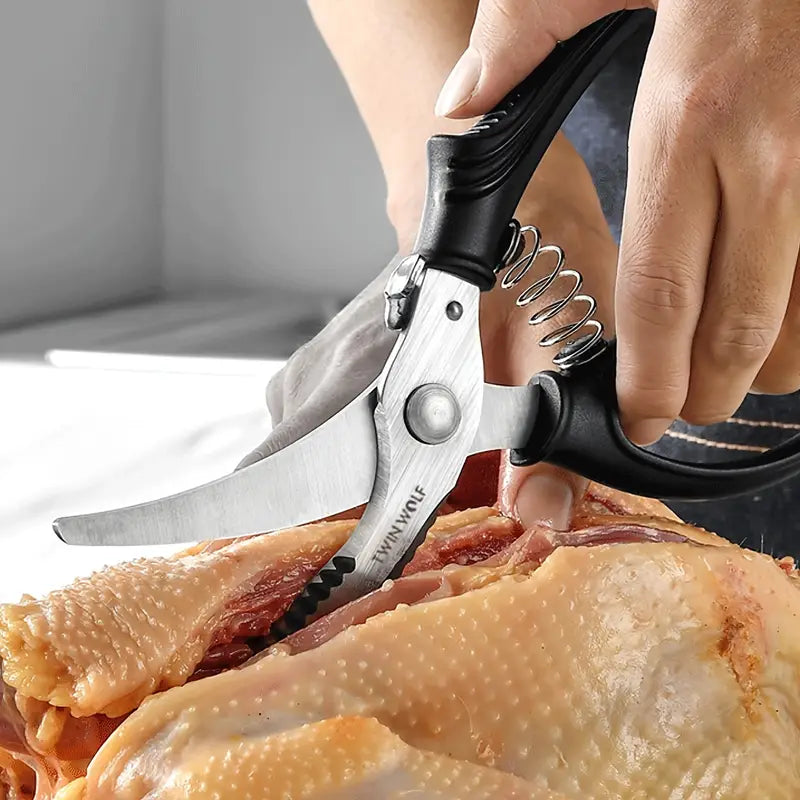 Heavy Duty Poultry Shears for Meat and Vegetables