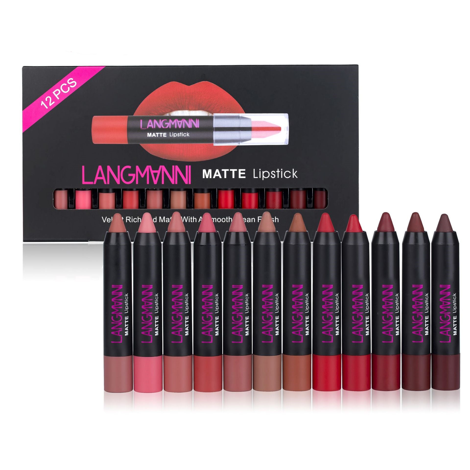 12 Lipstick Set Collection
