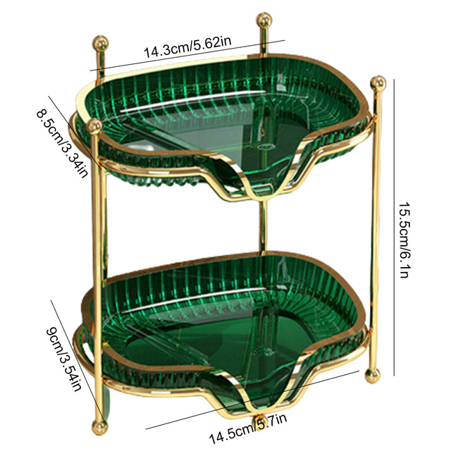 Luxury Soap Dish and Holder for Bathroom and Kitchen