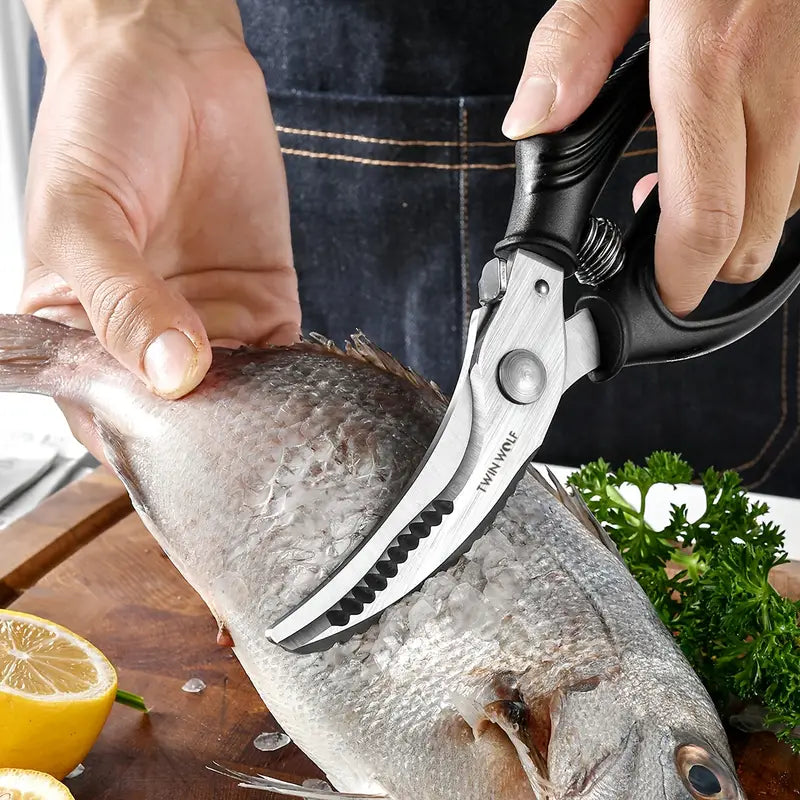 Heavy Duty Poultry Shears for Meat and Vegetables