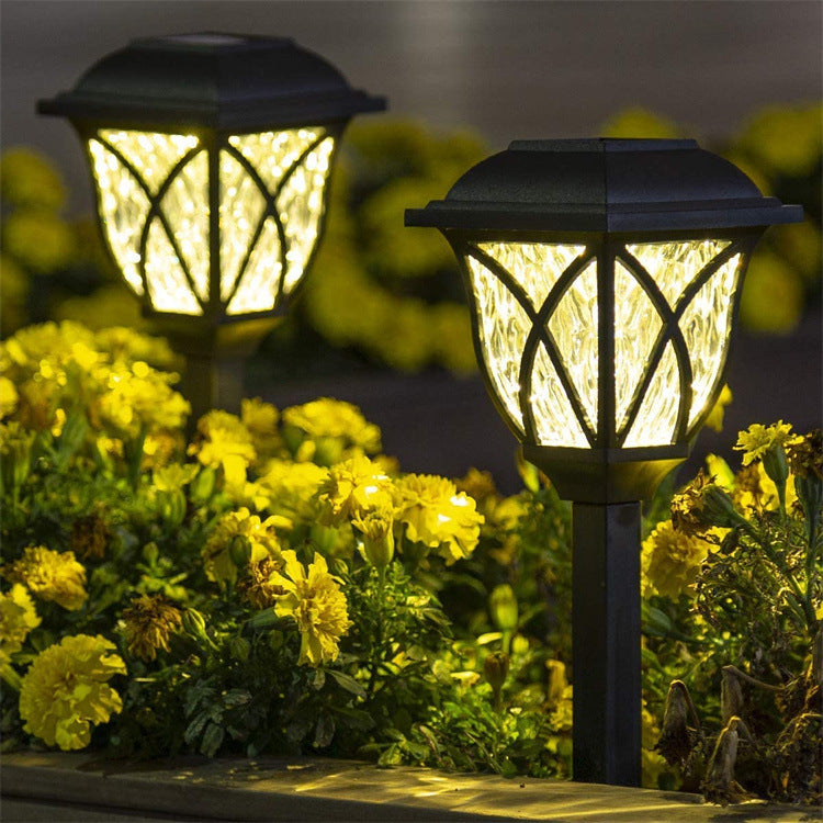 Outdoor Solar Square Lawn Lights for Pathway Decoration