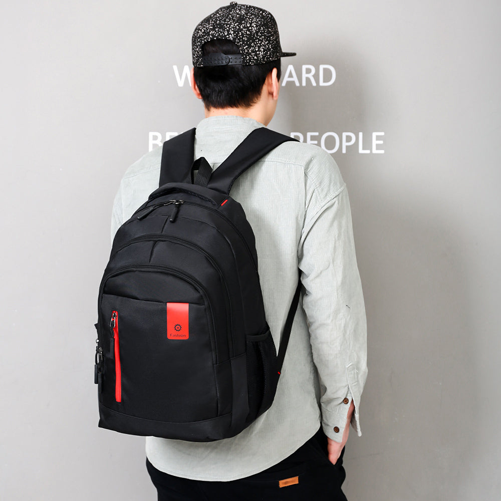 Men's Wear-Resistant Oxford Cloth Backpack for Travel