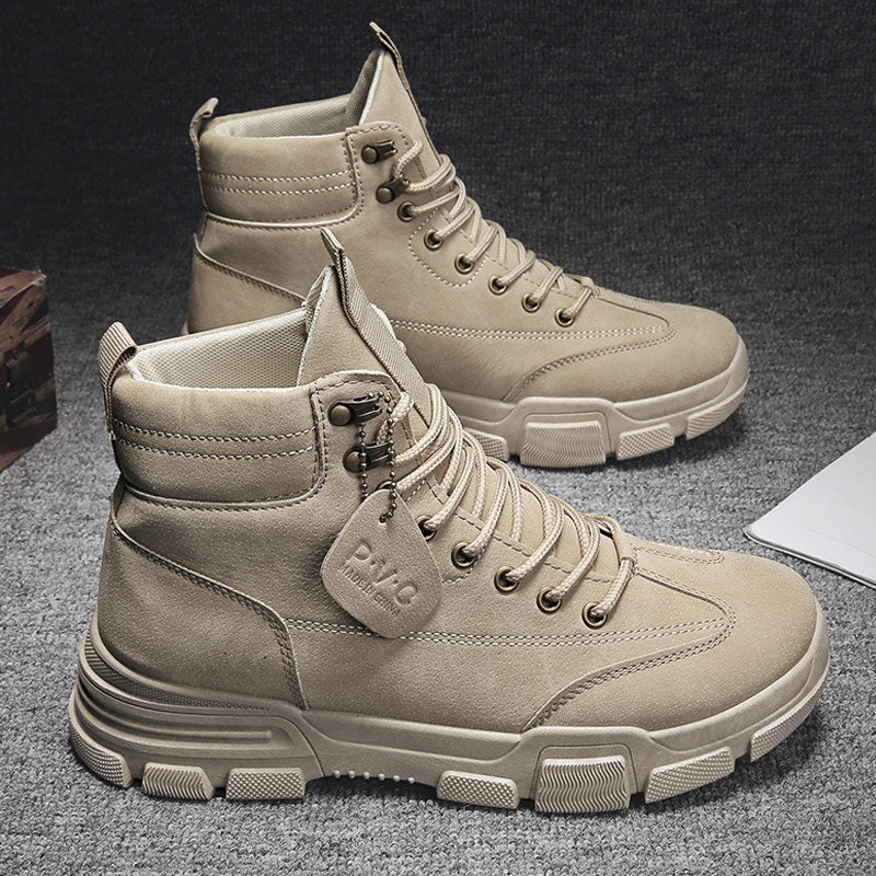 Men's Wear-Resistant Martin Tooling Boots
