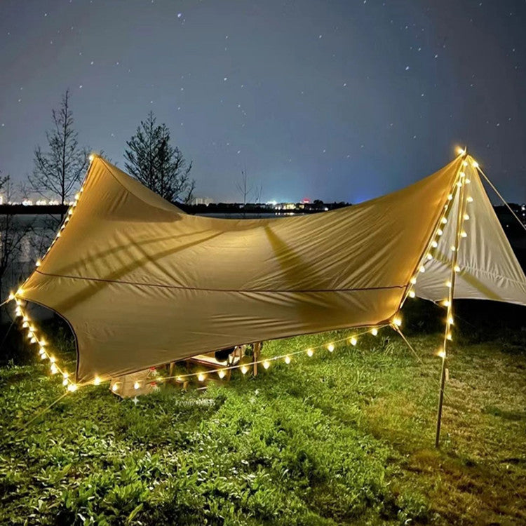 Outdoor Camping Tent LED String Lights - Battery Operated