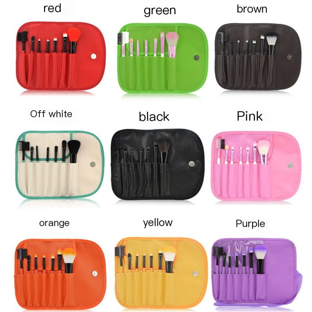 H1031_BK 7-Piece Makeup Brush Set