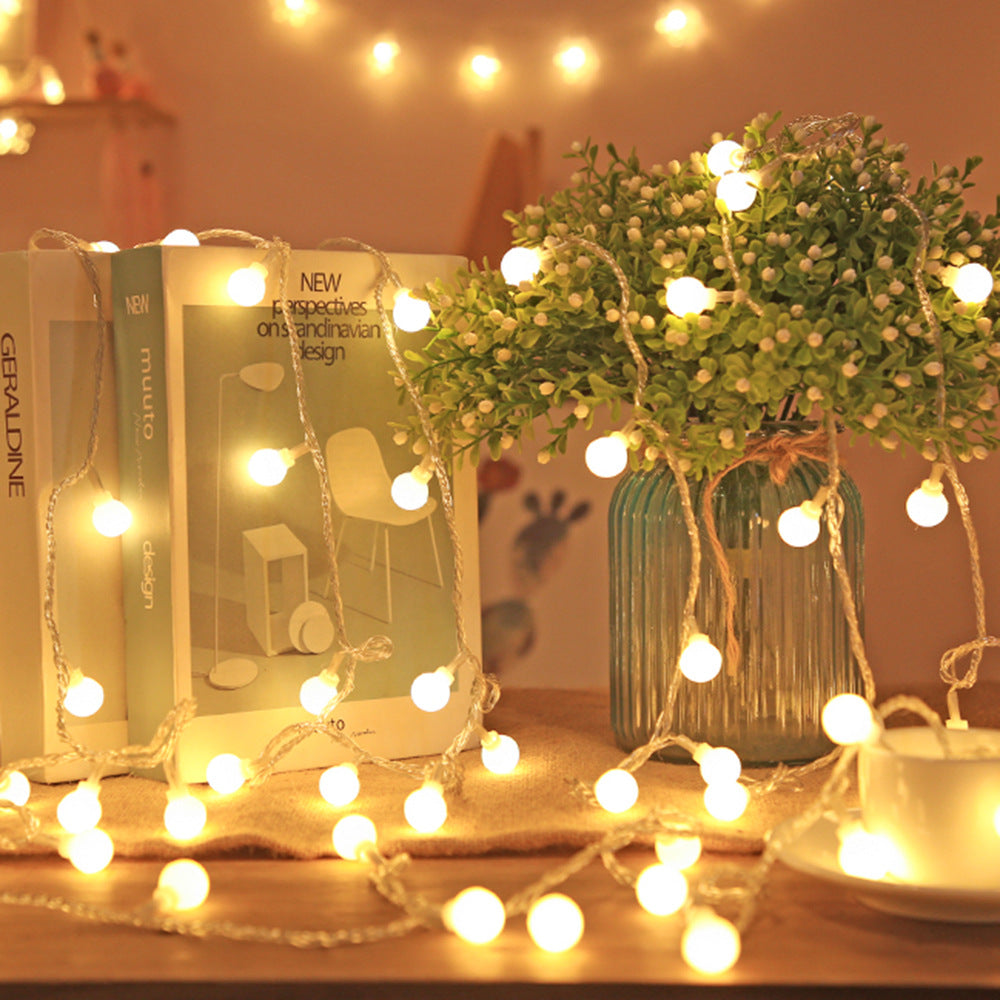 Outdoor Camping Tent LED String Lights - Battery Operated