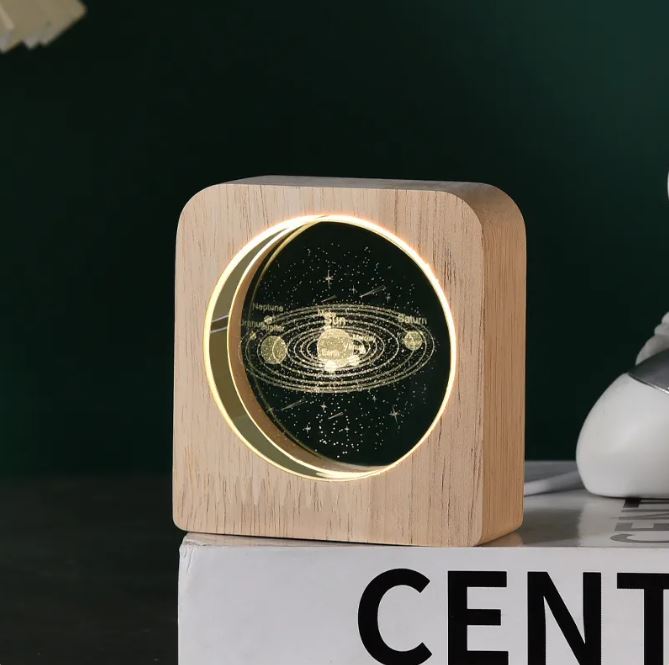 Creative Glow Crystal Small Night Lamp