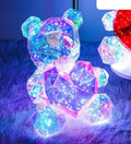 Colorful Luminous Bear Decoration