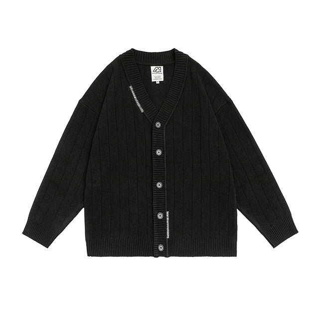 Autumn Winter Striped Cardigan for Men and Women