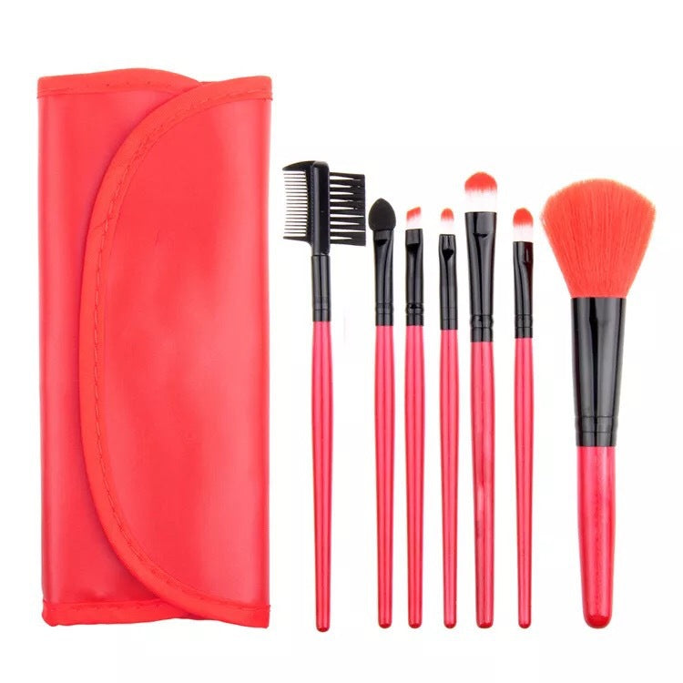 H1031_BK 7-Piece Makeup Brush Set