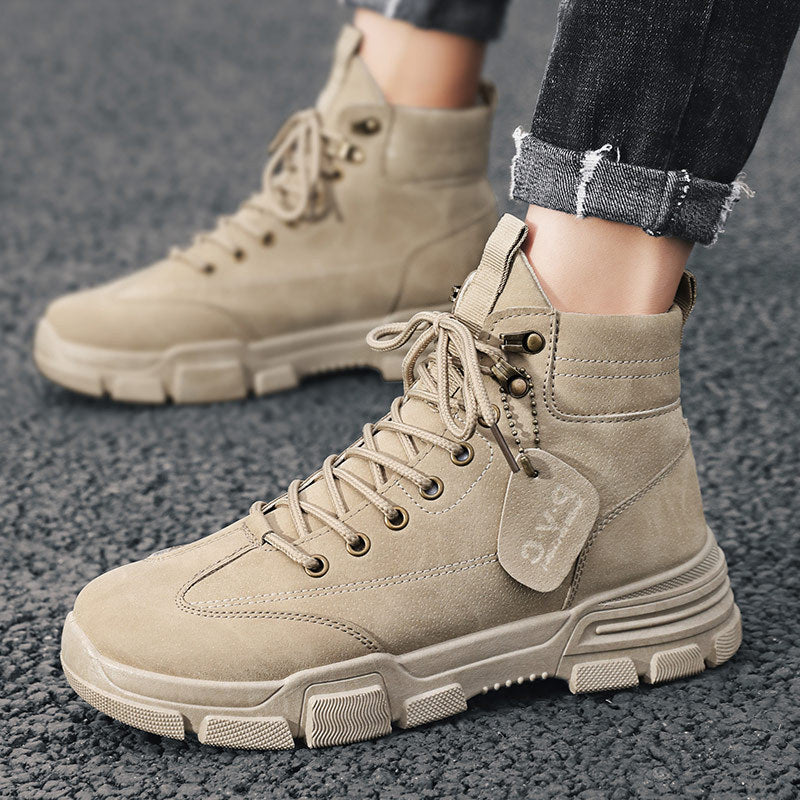 Men's Wear-Resistant Martin Tooling Boots